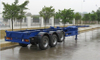 3 Axle 40 FT/20 FT Container 45 Tons Skeletal Semi Trailer 