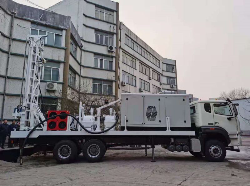 SINOTRUK HOWO CDC 600K 600m Well Drilling Rig Truck
