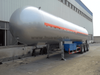 3 Axles LPG 50cbm Tanker Semi Trailer