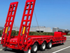 3 Axles Special Purpose Vehicles Low Bed Semi Trailer