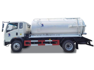 China Brand New 5000 Liters 4x2 Sewage Truck Tank Truck Manufacturer