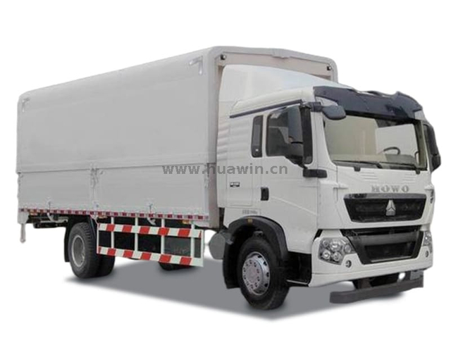 SINOTRUK T7H 4X2 Aluminum Wing Open Van Truck