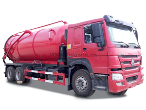 City Sanitation HOWO 4X2 Heavy Duty Truck Sewage Truck