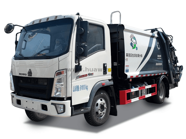 SINOTRUK HOWO Garbage Compactor Truck-4x2