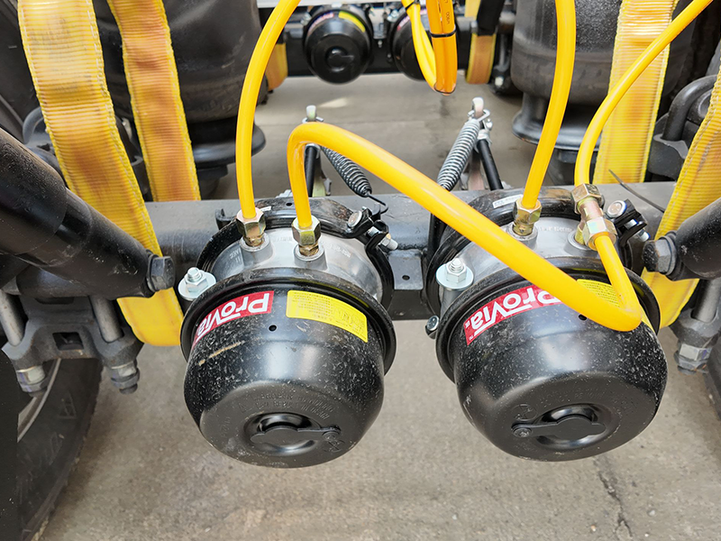 3 Axles 40FT Flatbed Semi Trailer-14