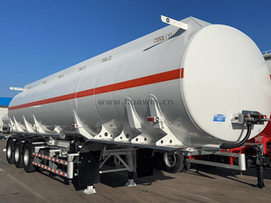 CIMC Aluminum Fuel Tanker Semi Trailer 46CBM