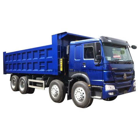 SINOTRUK HOWO 8X4 12 Wheels Square shape Dump Truck