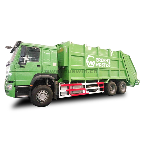 SINOTRUK HOWO 6X4 Heavy Duty 16CBM Compactor Refuse Truck 