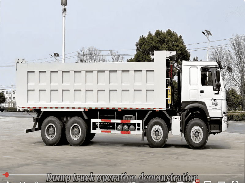 【SinoTruk】How to operate a dump truck