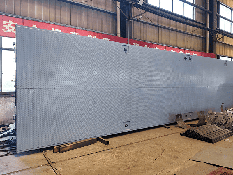 3 Axles 40FT Flatbed Semi Trailer-1