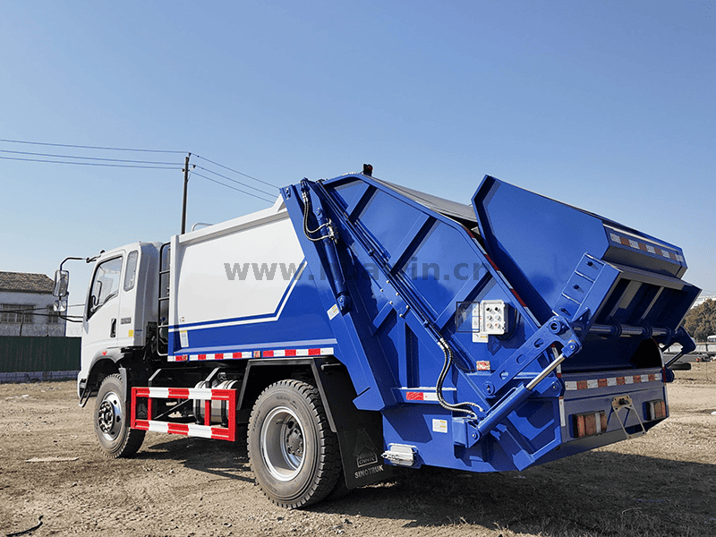 Howo Garbage compression truck-5