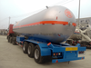 3 Axles LPG 50cbm Tanker Semi Trailer