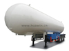 3 Axles LPG 46cbm Tanker Semi Trailer
