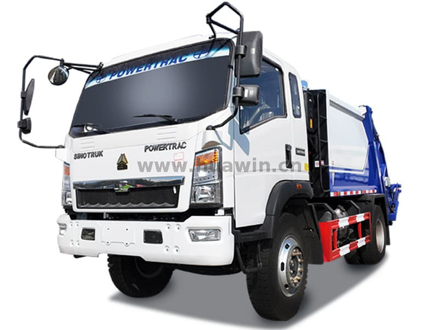 Sinotruk garbage compactor truck-4x2