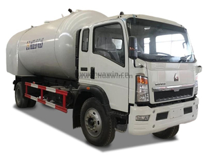 SINOTRUK HOWO 6x4 LPG Gas Tank Bobtail Truck