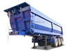 Huawin 3 Axles/4 Axles Dump Semi Trailer with Volume 18cbm-40cbm 