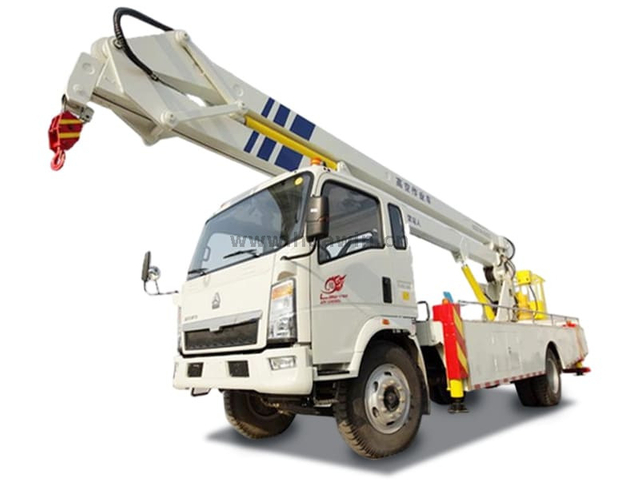 Brand New 6 wheeler high altitude operation working platform truck
