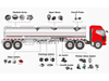 CIMC 3 Axles 46000 Liters Carbon Steel Tanker Trailer