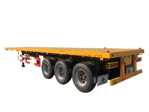 40FT 3 Axle Flatbed Semi-Trailer