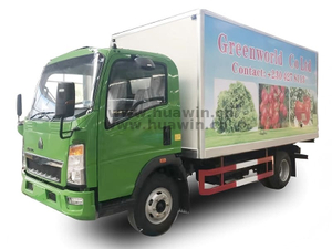 SINOTRUK HOWO 4x2 Refrigerator Truck-5Ton