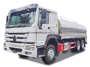 HOWO 6X4 Food Tank Truck Milk Transport Tanker Truck
