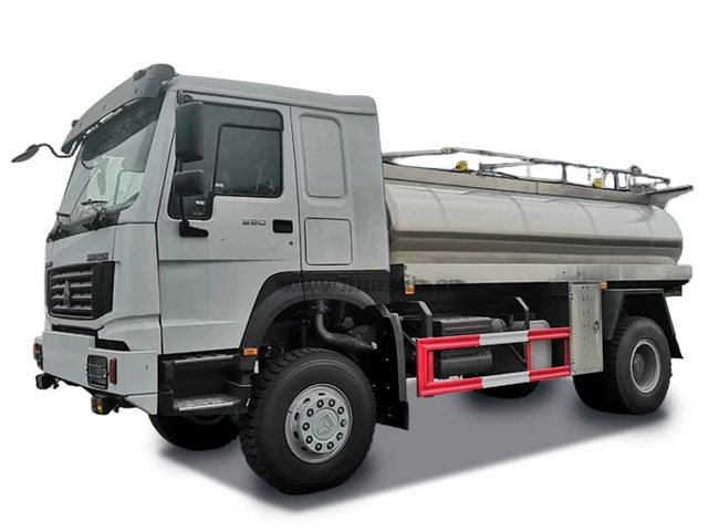 SINOTRUK HOWO 6X4 Milk Storage and Transport Truck 16 cbm