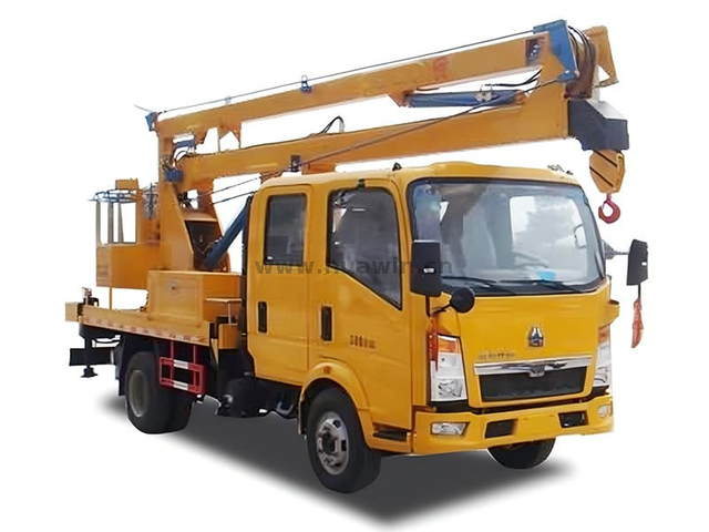 HOWO 4X2 Light Duty Aerial Platform Truck