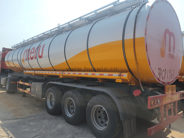 40CBM 3-axle insulated heated semi-trailer