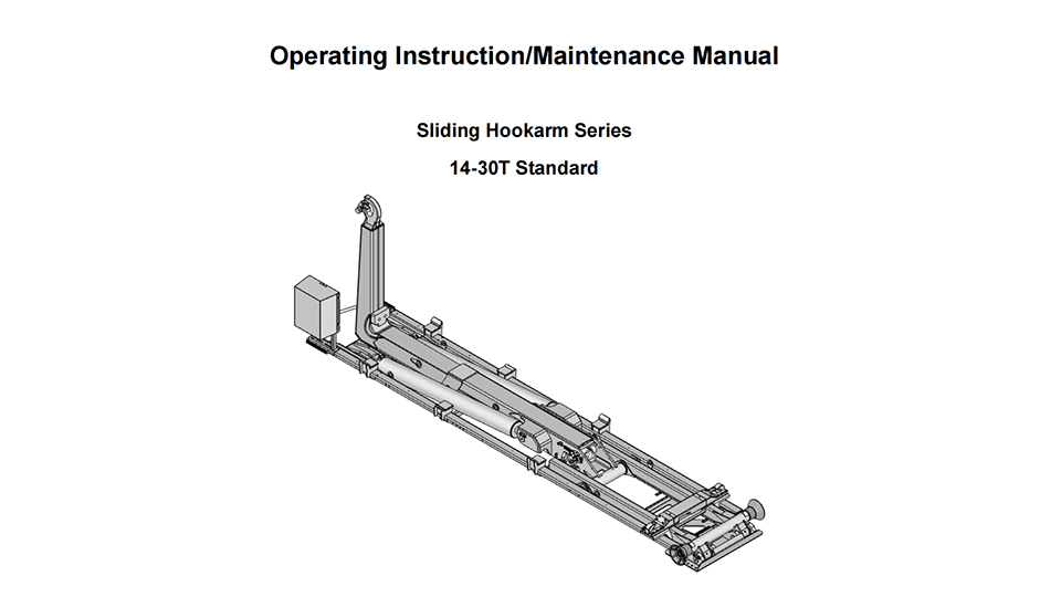 6x4 hook lift truck-4