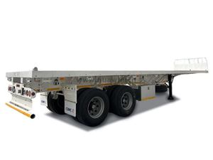 20 FT 2 Axles Flatbed Semi-Trailer