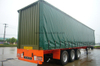 3-Axle 14m Curtain Side Semi Trailer Cargo Semi-trailer