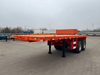20 FT 2 Axles Flatbed Semi-Trailer