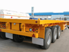 40FT 3 Axle Flatbed Semi-Trailer