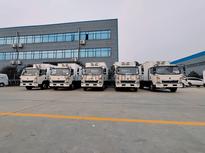 HOWO Refrigerated Truck-Light Truck-4X2-11
