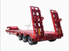 3 Axles Special Purpose Vehicles Low Bed Semi Trailer