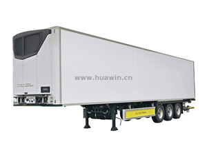 SINOTRUK 3 Axles Refrigerator Container Thermo King Semi Trailer