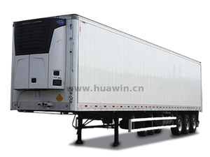 SINOTRUK 3 Axles Refrigerator Container Thermo King Semi Trailer