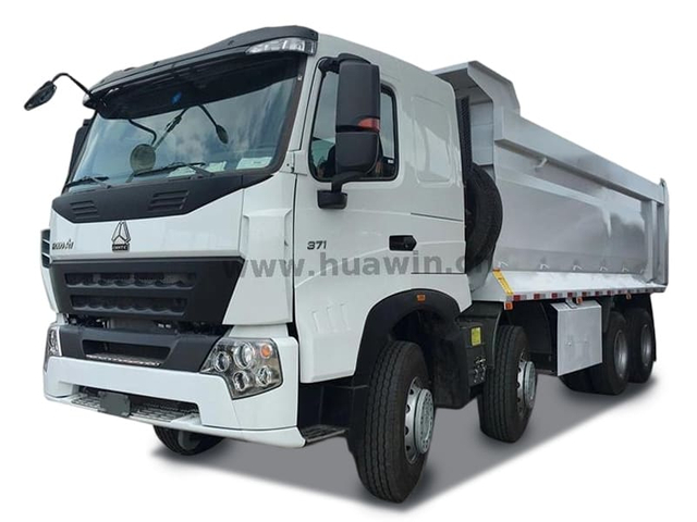 SINOTRUK HOWO A7 8X4 12 Wheels U-shape Dump Truck