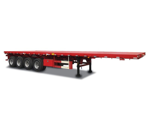 4 Axles 40FT Flatbed Semi Trailer