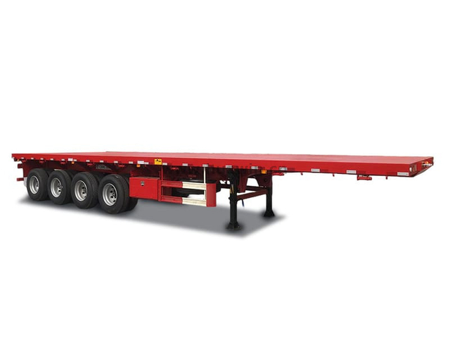 4 Axles 40FT Flatbed Semi Trailer