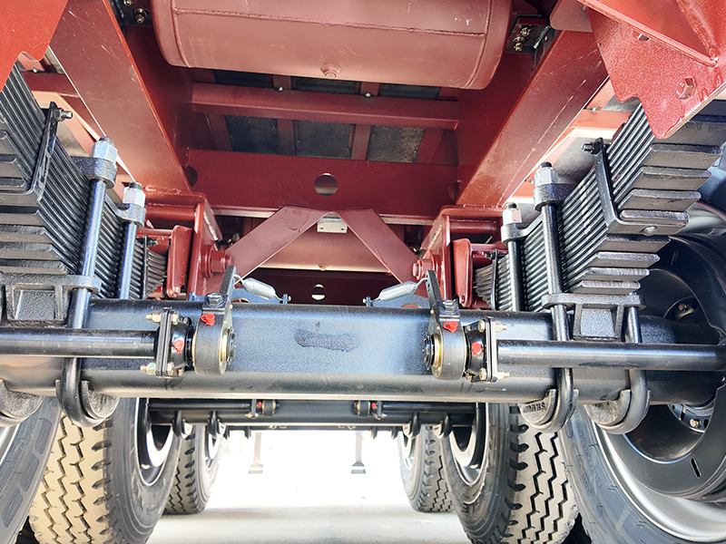 3 Axles 40FT Flatbed Semi Trailer-10