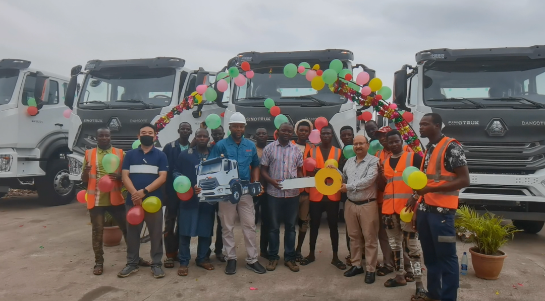 200 units Tractor Head Delivery Ceremony in Nigeria