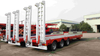 3 Axles Step Deck Lowboy Drop Deck Semi Trailer