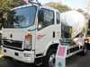HOWO 4X2 4CBM Concrete Mixer Truck