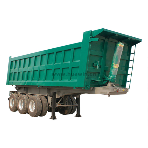 Sinotruk 3 Axle Front Tipping Dump Semi Trailer