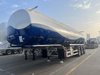 46CBM Aluminum Alloy Fuel Tanker Semi-Trailer