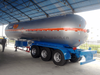 3 Axles LPG 50cbm Tanker Semi Trailer