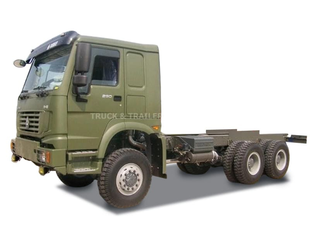 SINOTRUK HOWO 6x6 All-Wheeler-Drive AWD Cargo Truck Chassis