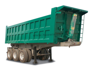 Sinotruk 3 Axle Front Tipping Dump Semi Trailer
