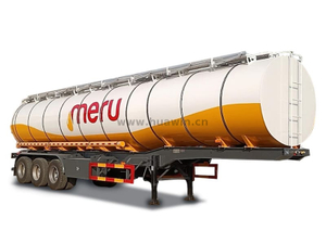 40CBM 3-axle insulated heated semi-trailer